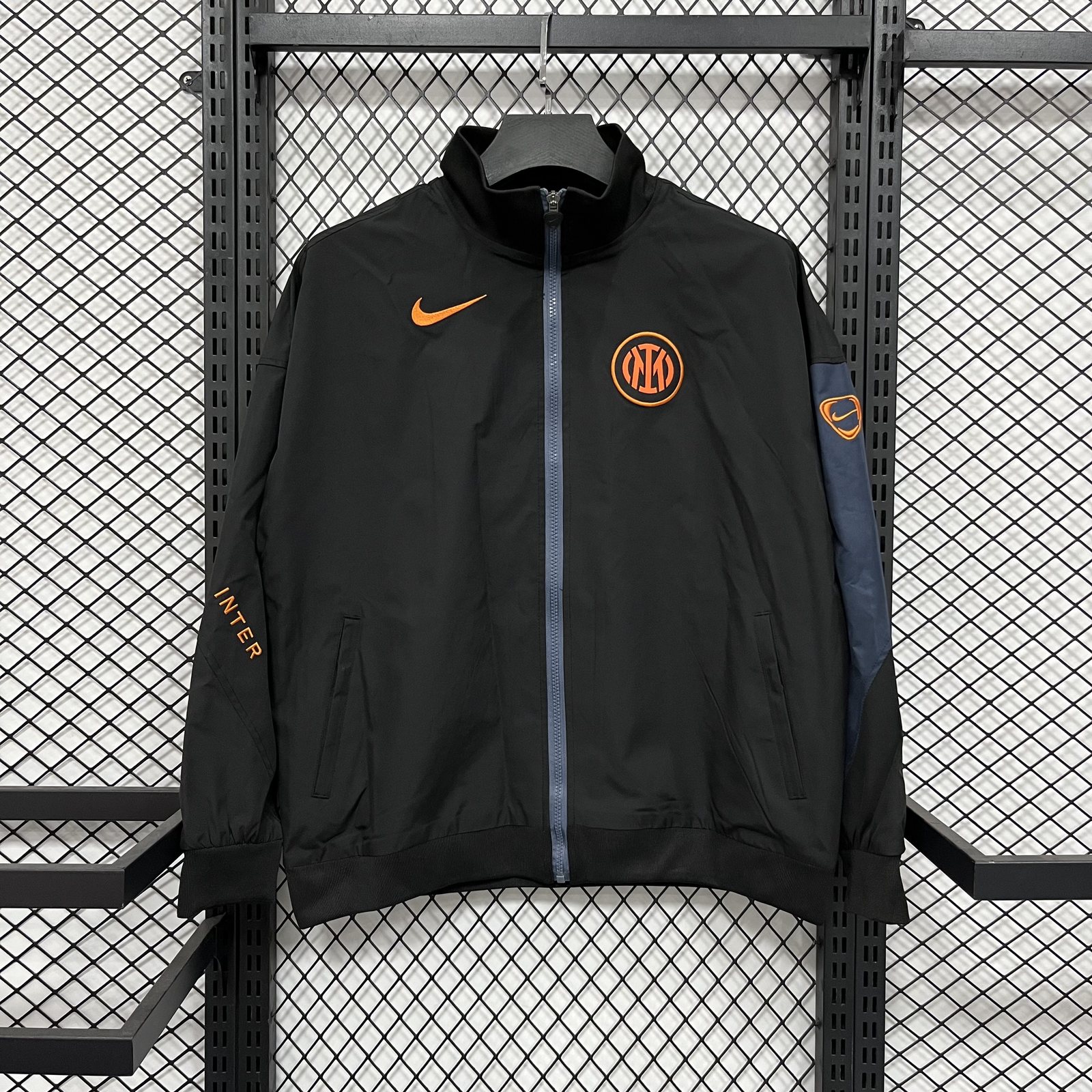 2025-26 Inter Milan Waterproof Training Windbreaker 1