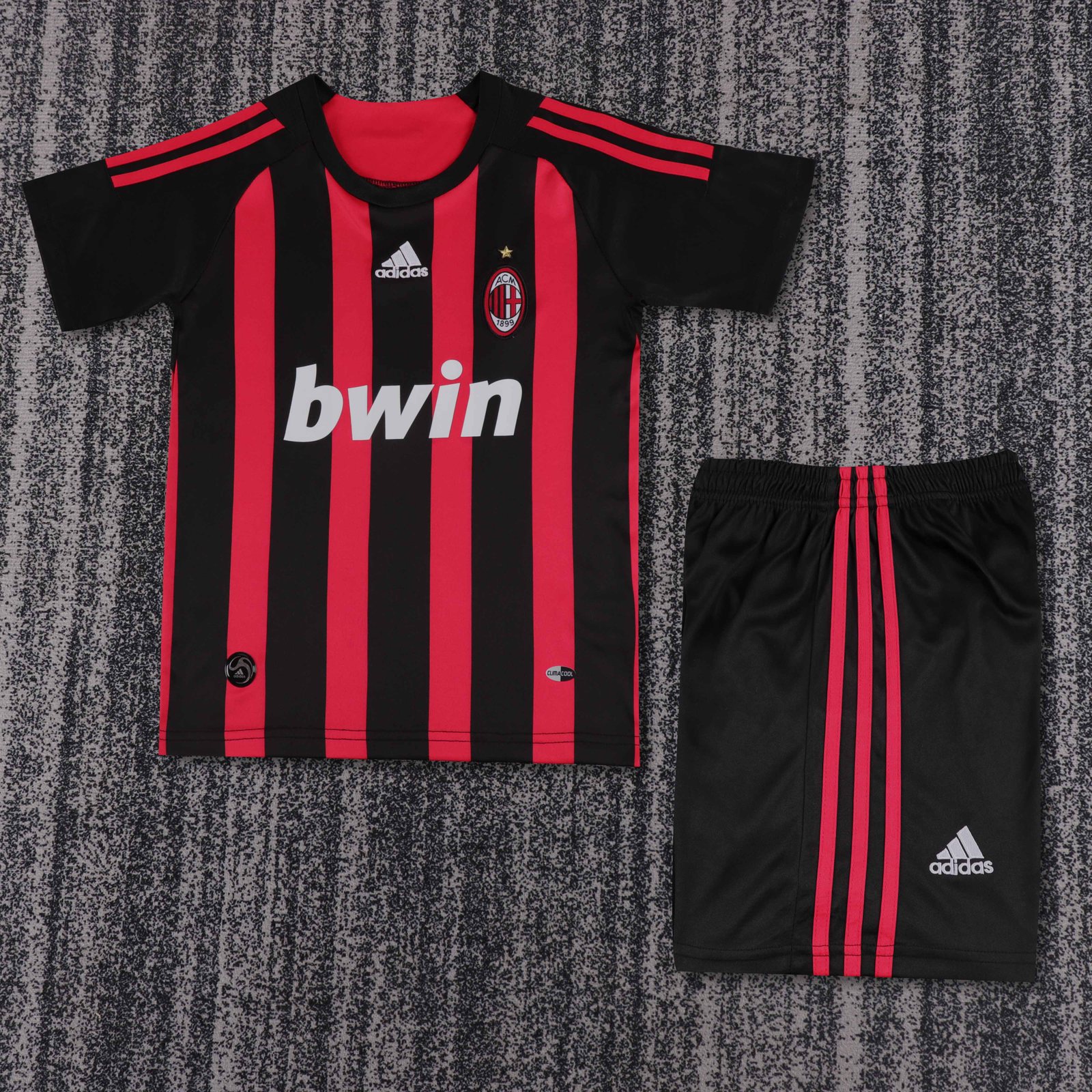 2008-09 AC Home Retro Shirt - Kids Sizes 1