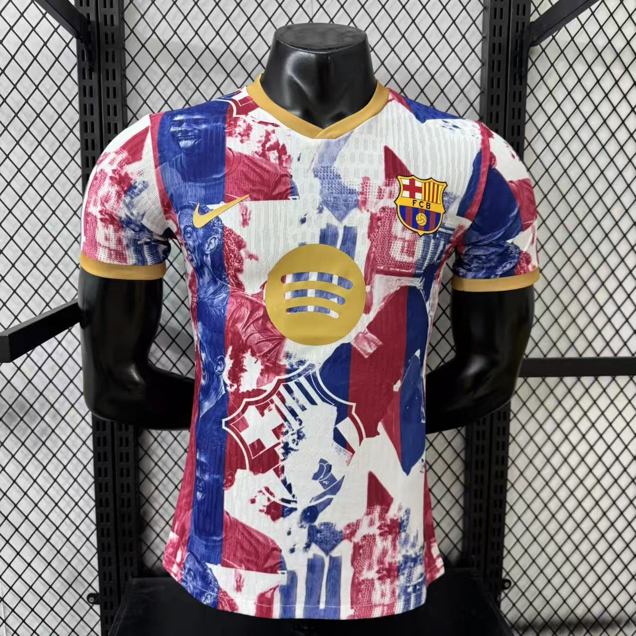 2025-26 Barcelona Special Edition Jersey – Player Version 1
