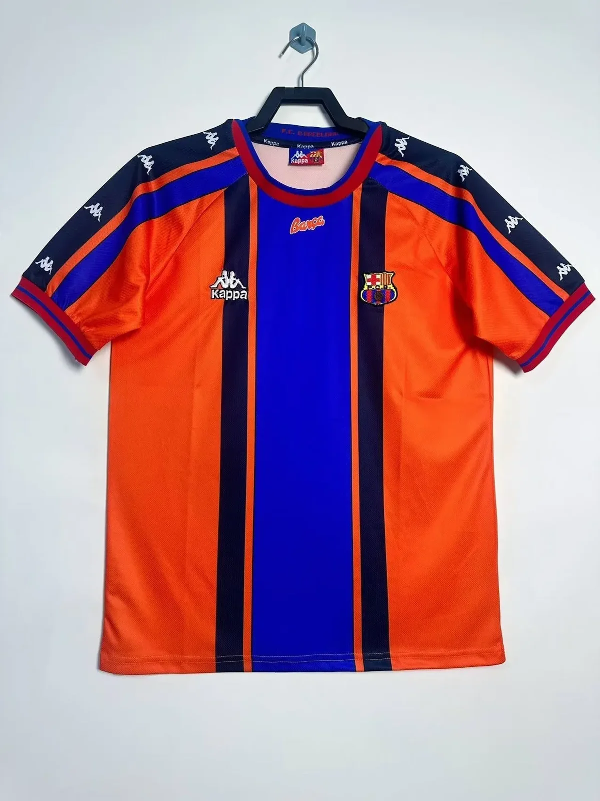 1997-98 Barcelona Away Retro Jersey 1