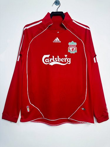 2006-08 Liverpool Home Long Sleeve Retro Jersey 1