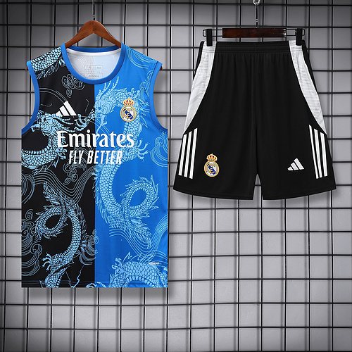 2025-26 Real Madrid Training Vest Jersey 1