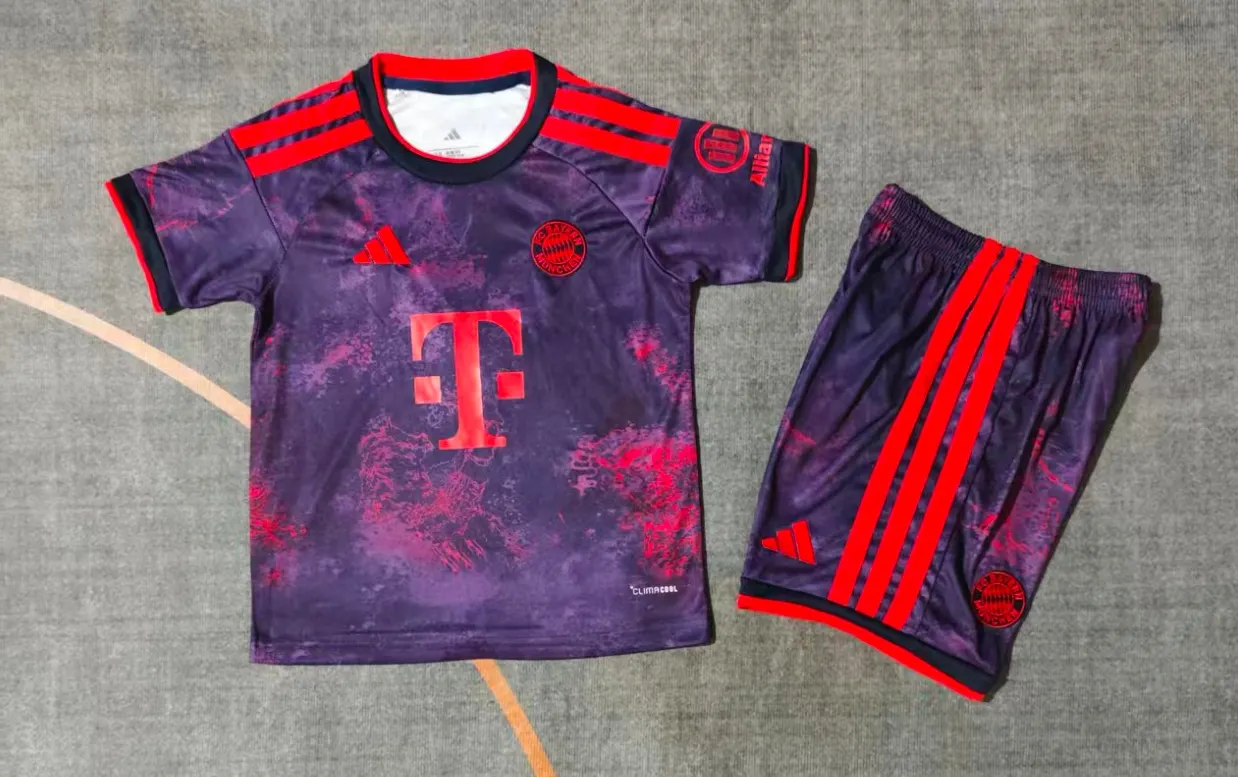 2026-27 Bayern Munich Second Match Jersey - Kids 1