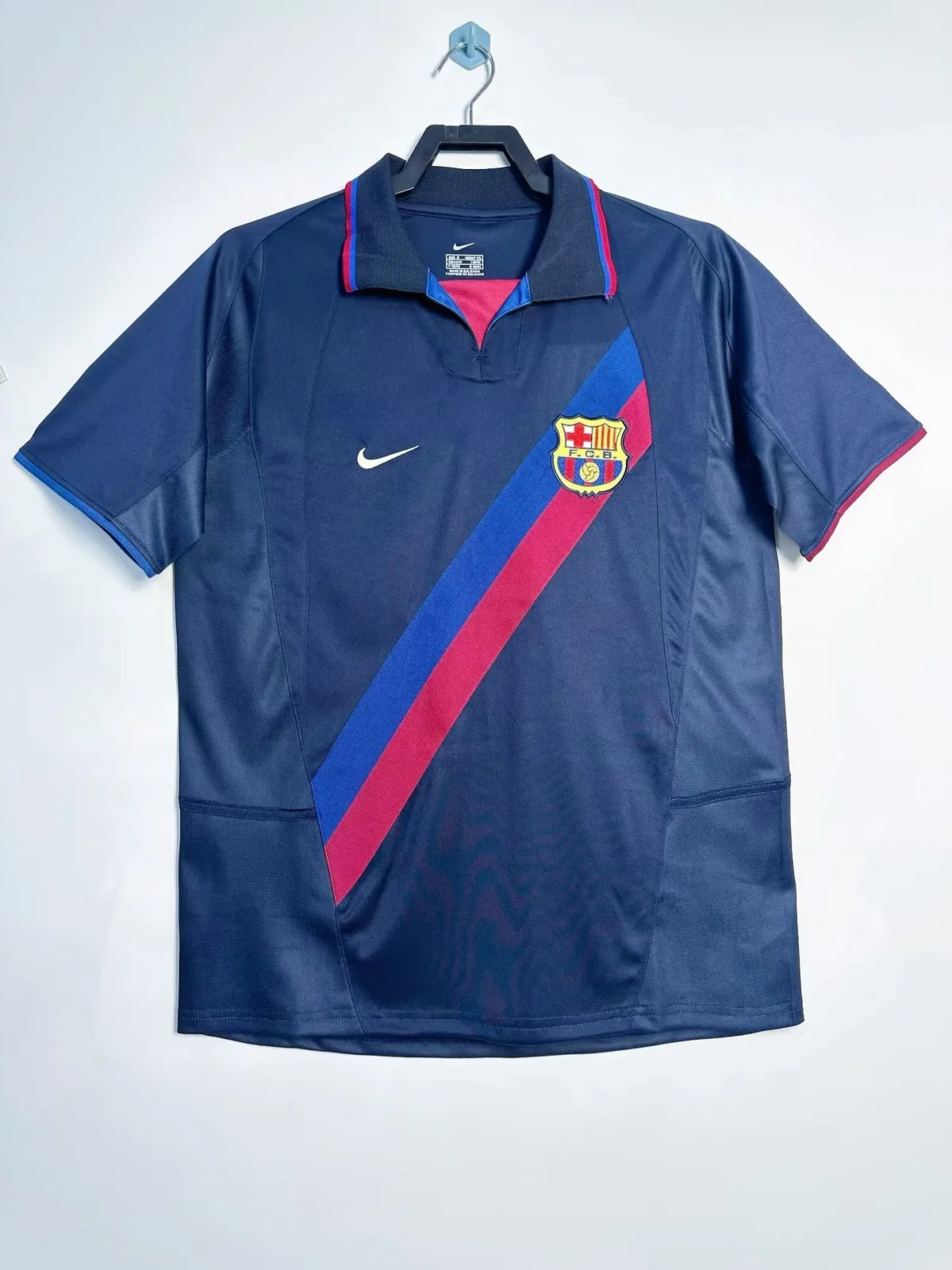 2003–03 Barcelona Second Away Retro Jersey 1