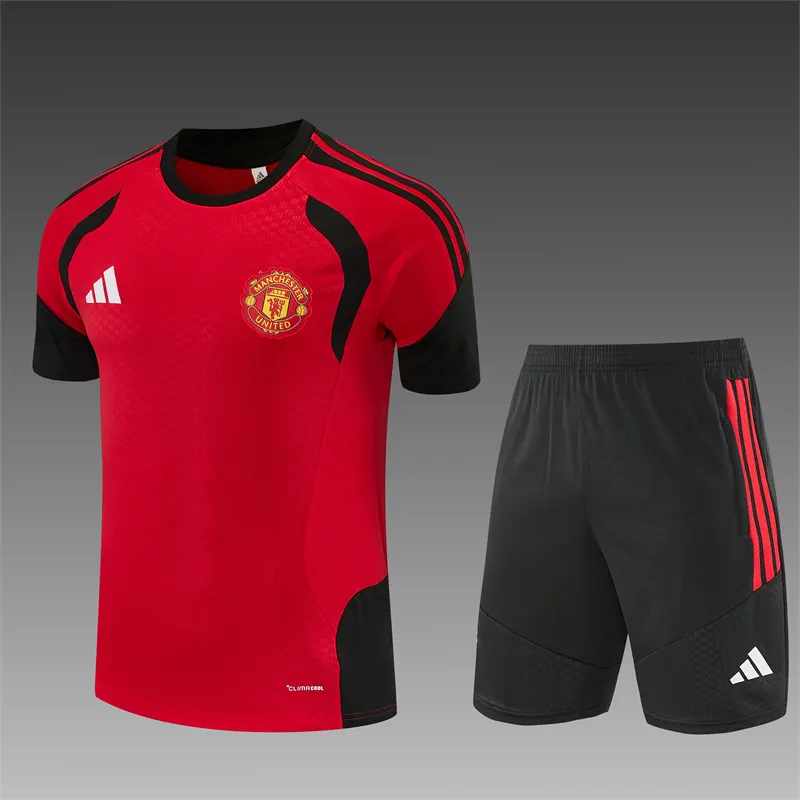 2026-27 Manchester United Red Short-Sleeve Training Jersey 1