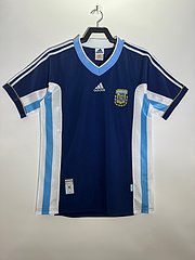 1998 Argentina Away Retro Jersey 1