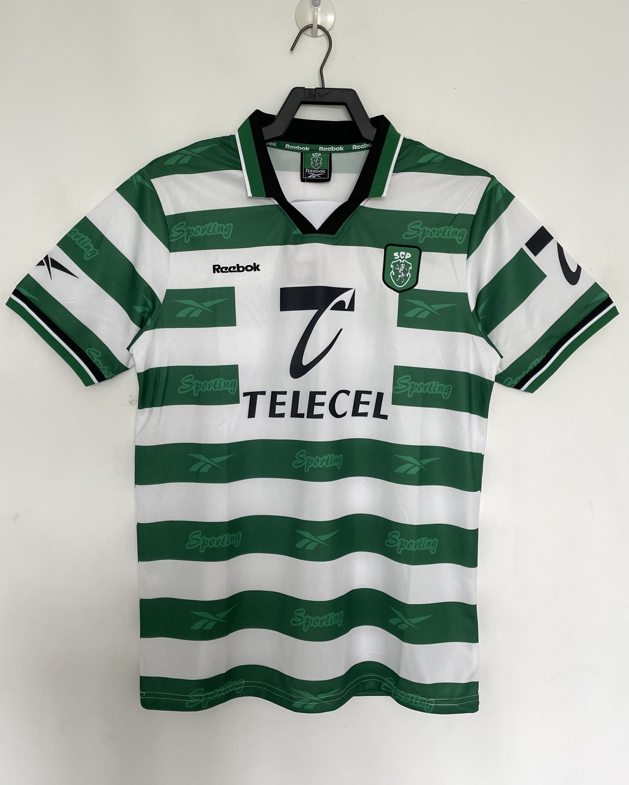 1999-00 Sporting Lisbon Home Retro Jersey 1