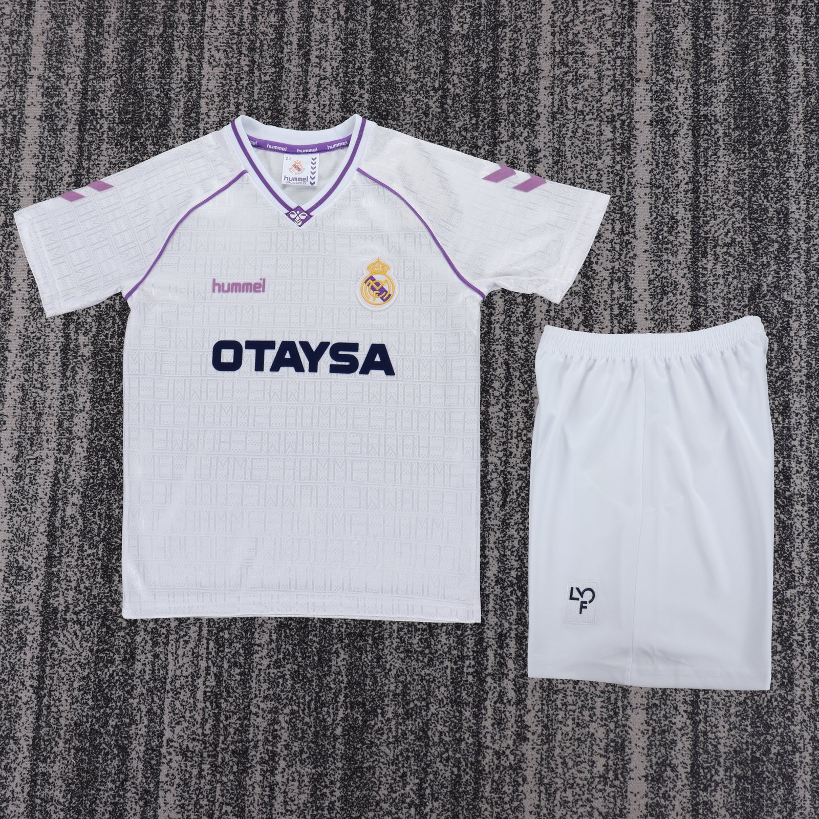 1990-92 Real Madrid Home Shirt – Kids' 1