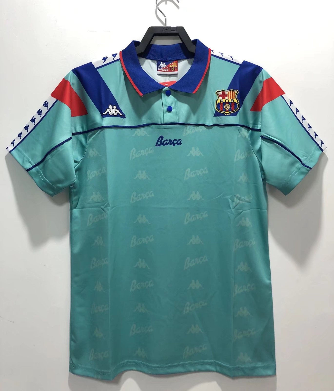 1992-95 Barcelona Away Retro Jersey 1