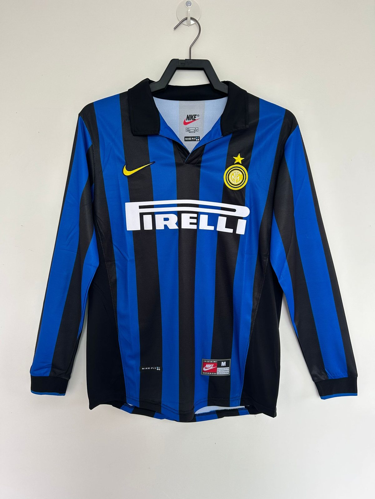 1998-99 Inter Milan Home Long Sleeve Retro Jersey 1