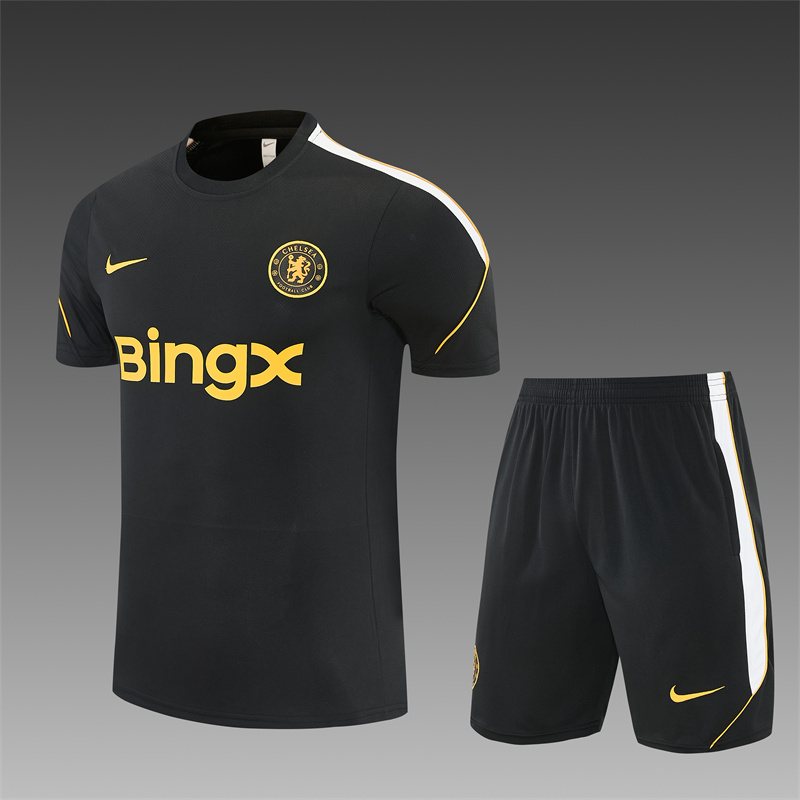 2026-27 Chelsea Black Short-Sleeve Training Jersey 1