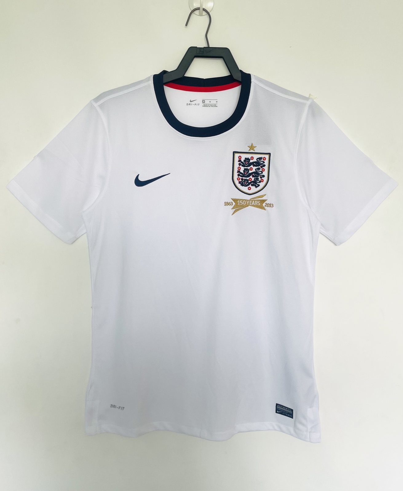 2013 England Home Retro Jersey 1