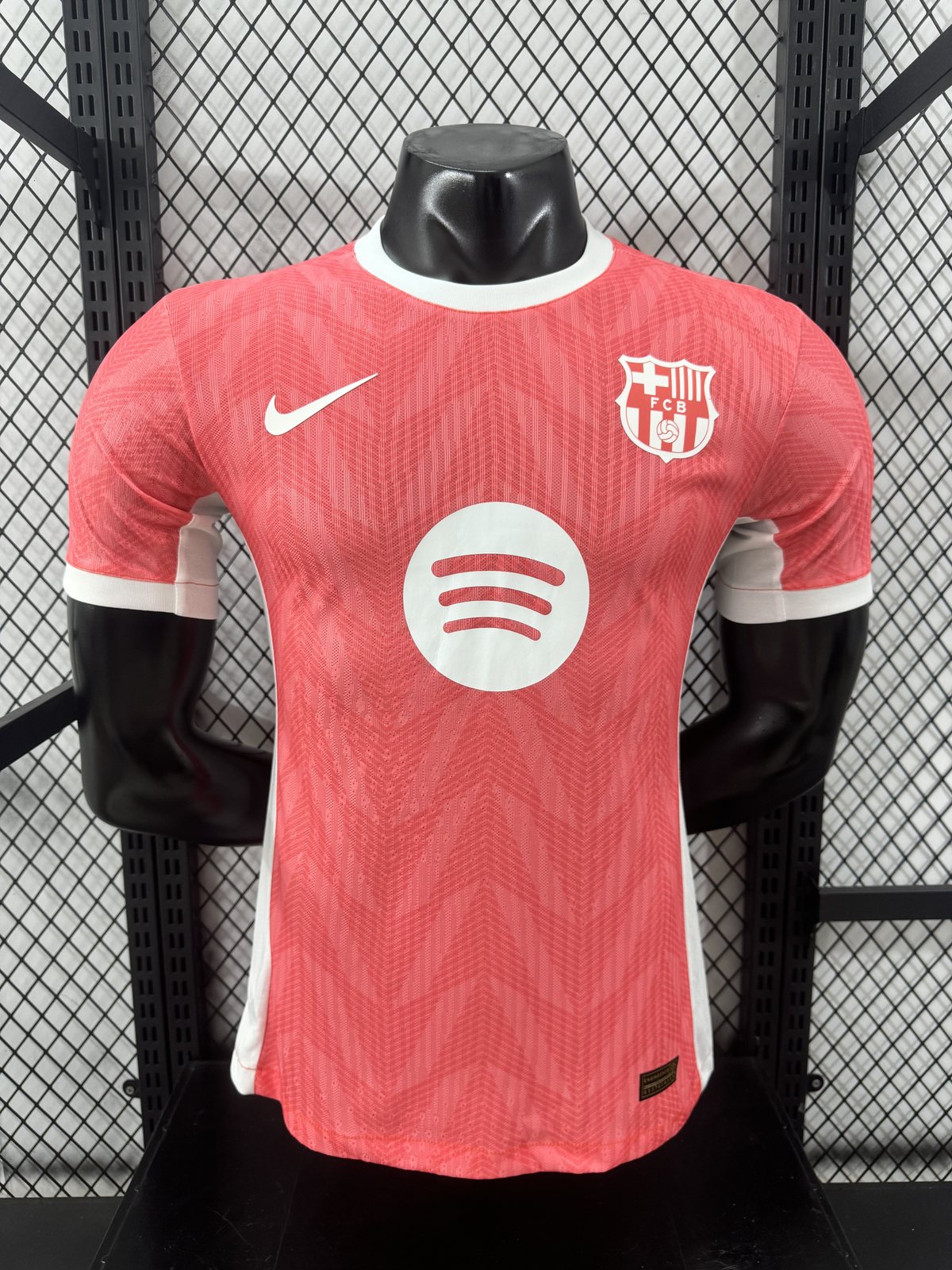 2025-26 Barcelona Special Pink Edition Jersey – Player Version 1