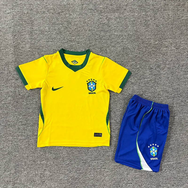 2026-27 Brazil Home Jersey - Children's Size