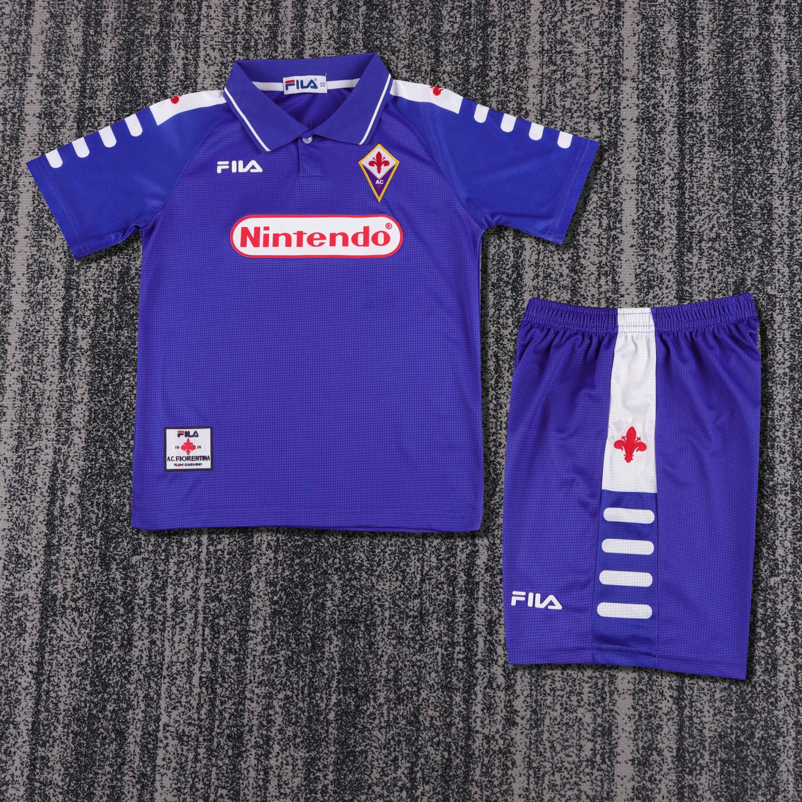 1998-99 Fiorentina Home Retro Shirt - Kids 1