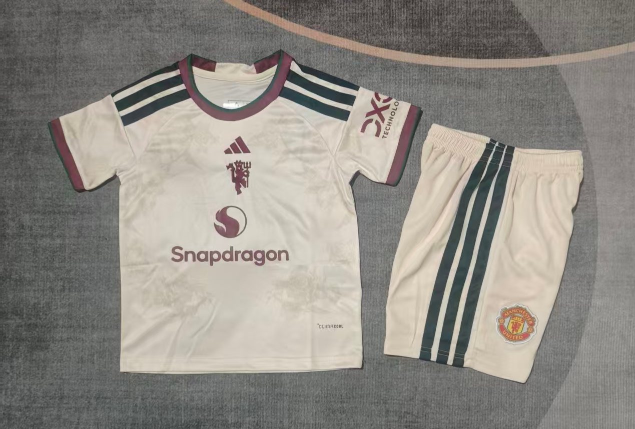 2026-27 Manchester United Second Away Kit - Children's Size 1