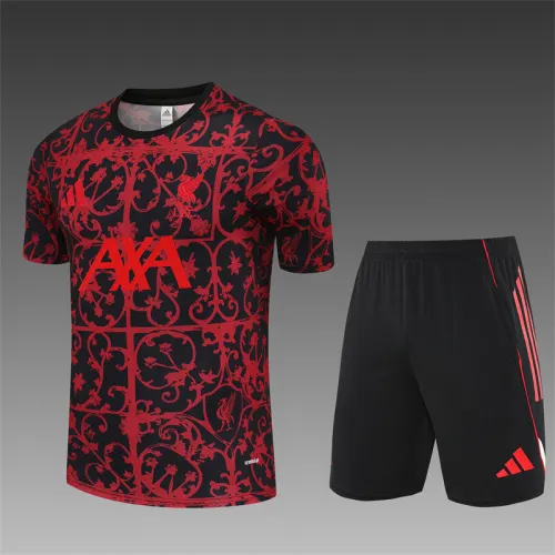 2025-26 Liverpool FC camouflage short-sleeved training jersey 1