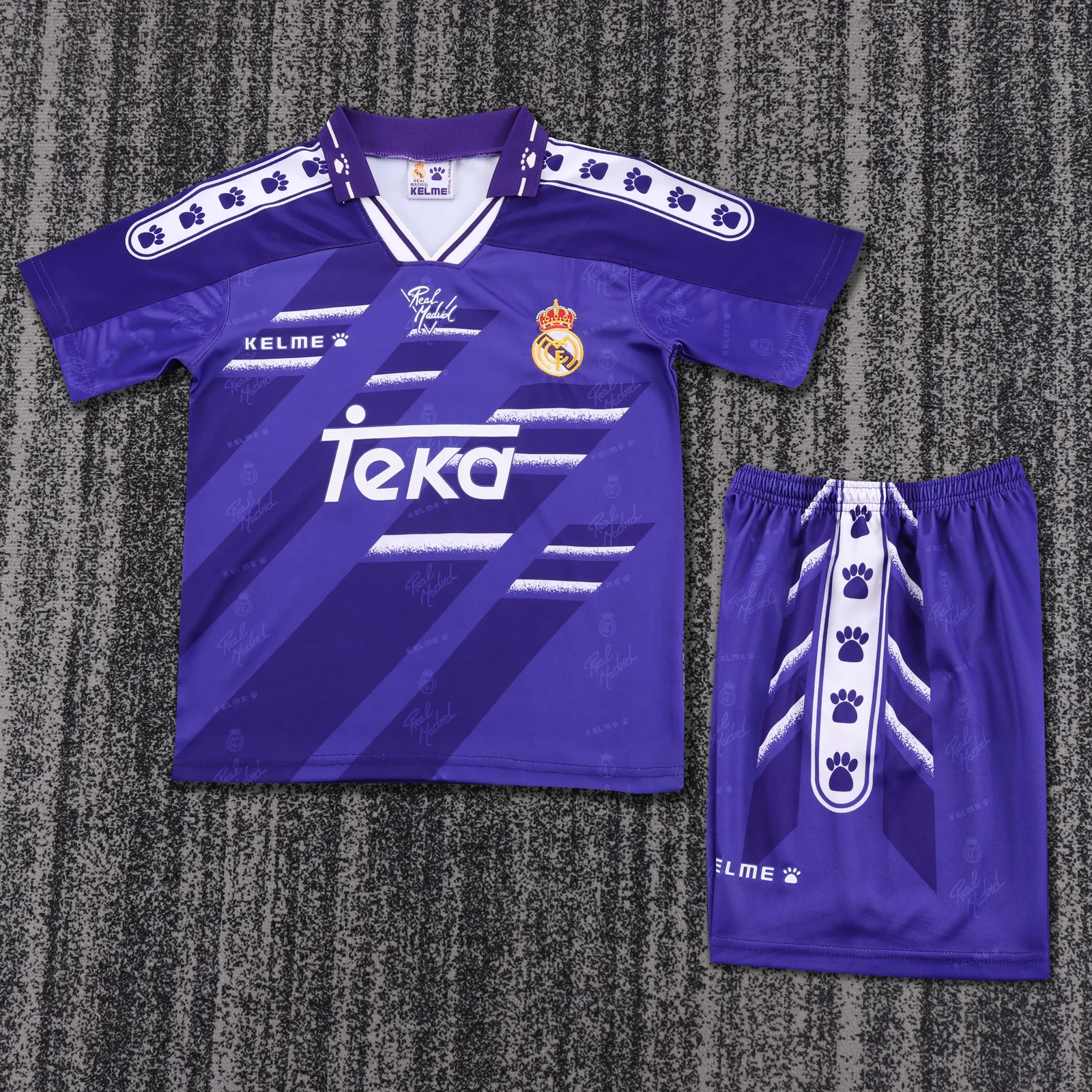 1994-96 Real Madrid Away Shirt – Kids' 1