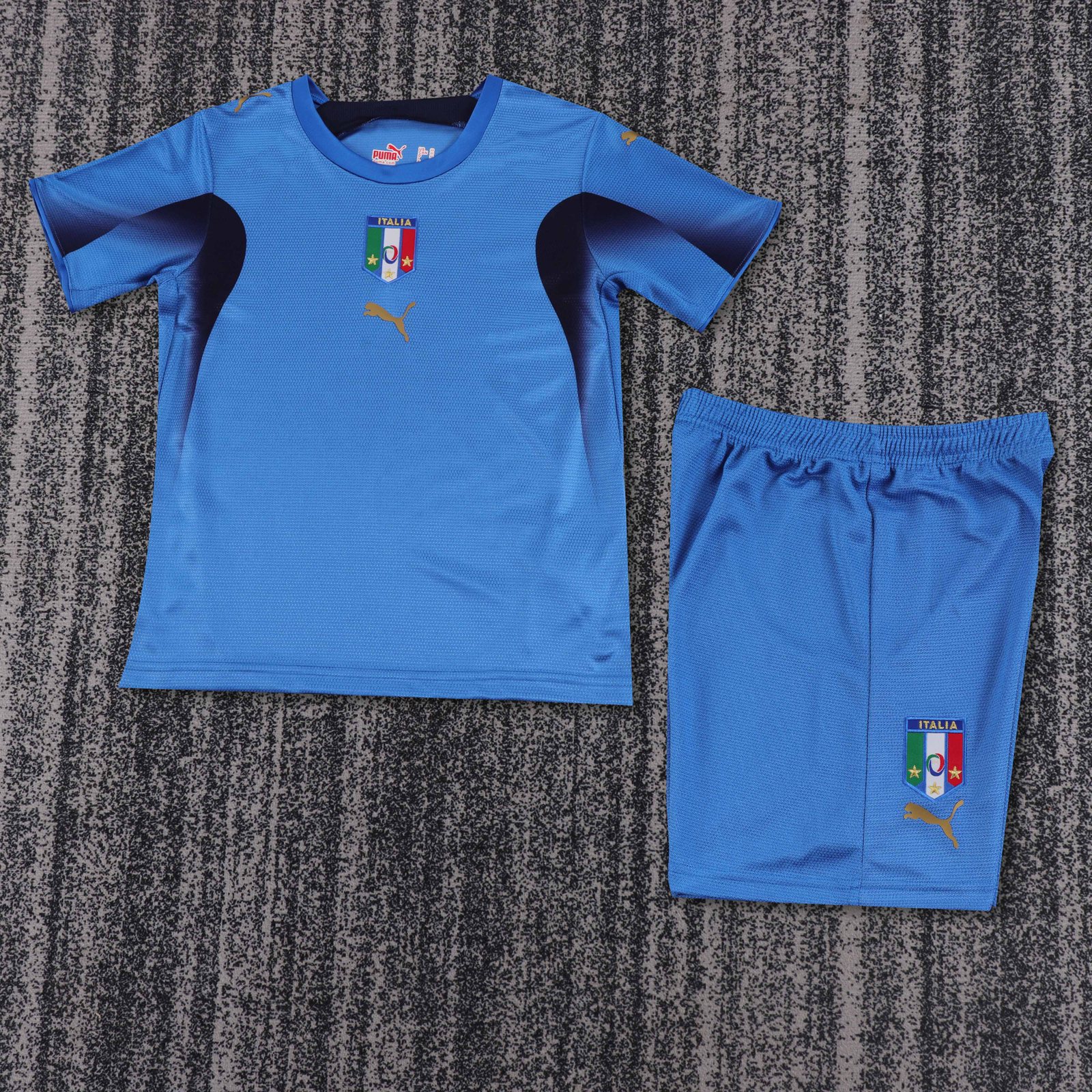 2006 Italy Home Retro Shirt - Kids Sizes 1