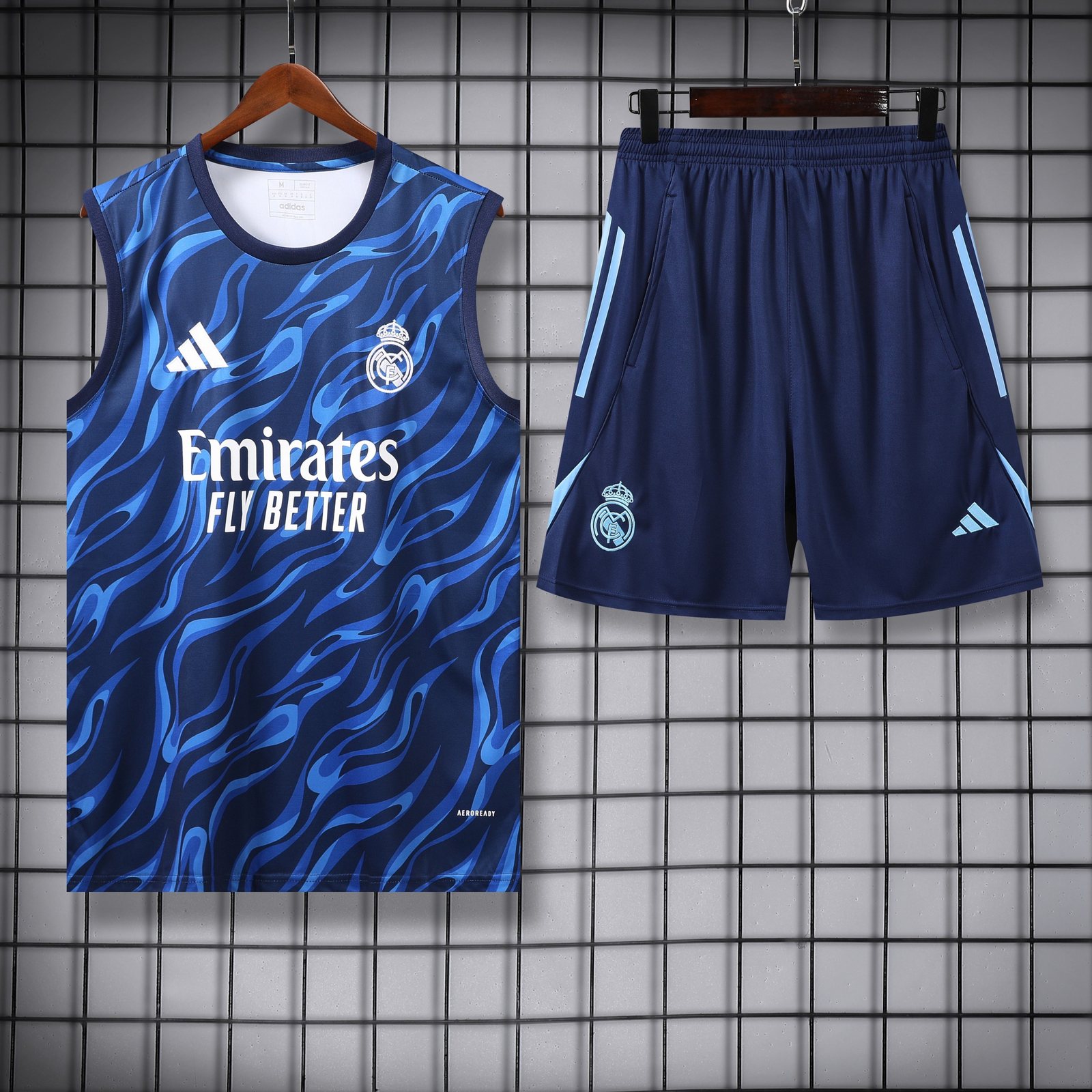 2025-26 Real Madrid Training Vest Jersey 1