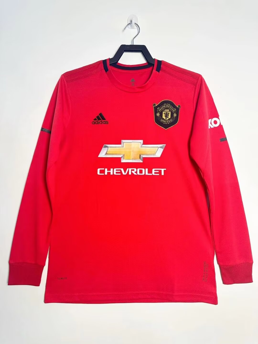 2019-20 Manchester United Home Long Sleeve Retro Shirt