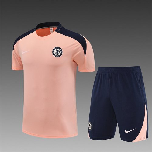 2025-26 Chelsea Pink Short Sleeve Training Shirt 1