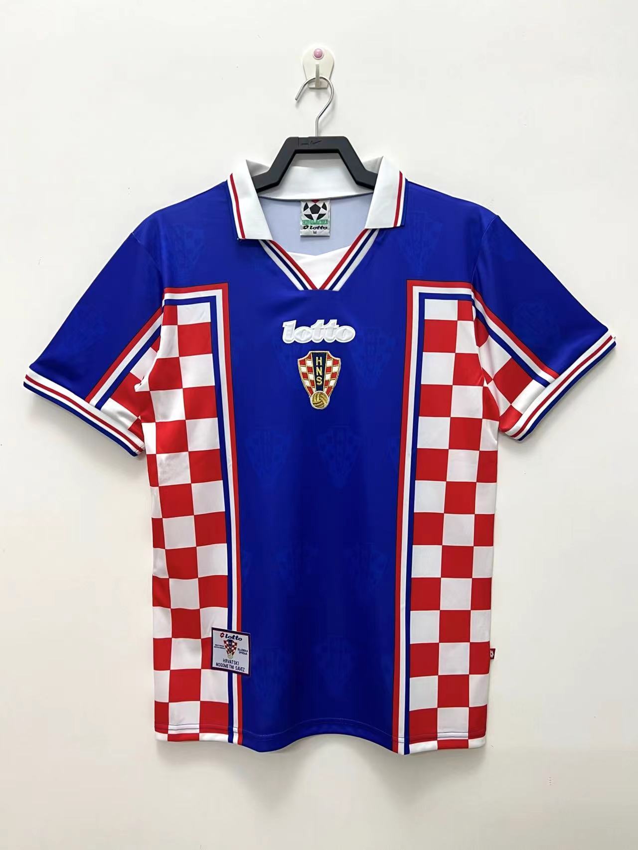 1998 Croatia Away Retro Jersey 1