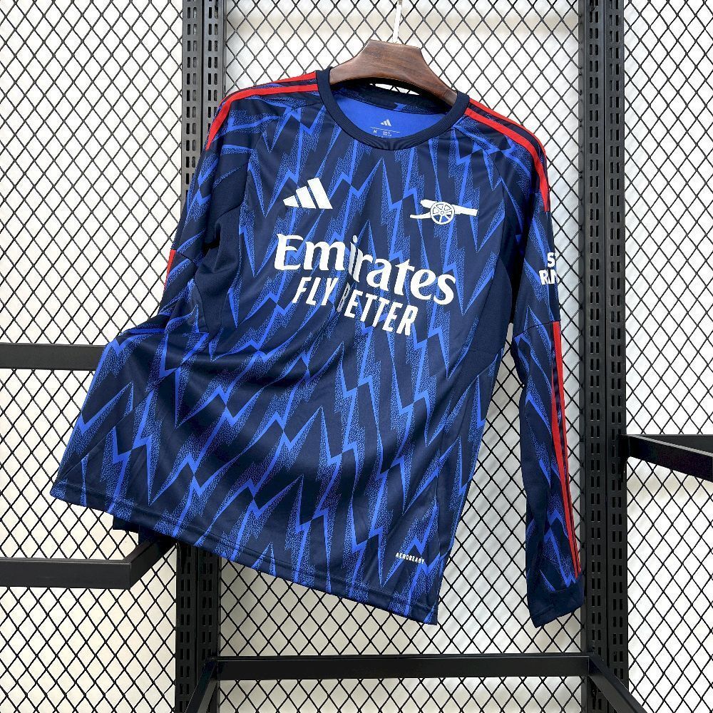 2025-26 Arsenal Away Long-Sleeve Kit - Fan Edition 1
