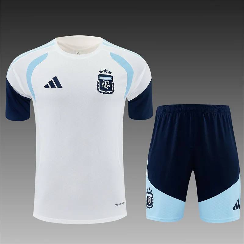 2026-27 Argentina White Short-Sleeve Training Jersey 1