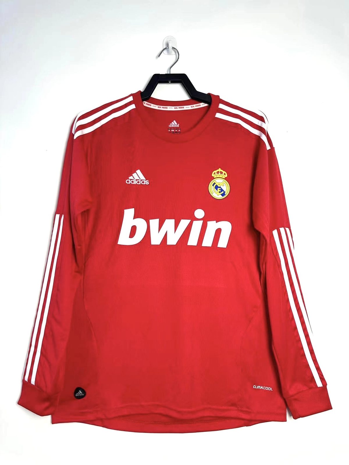2011-12 Real Madrid Second Away Long Sleeve Retro Jersey 1