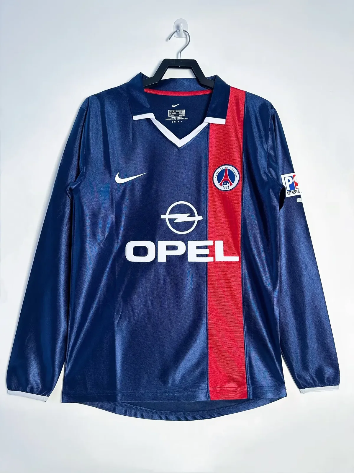 2001-02 Paris Saint-Germain Home Long Sleeve Retro Jersey 1