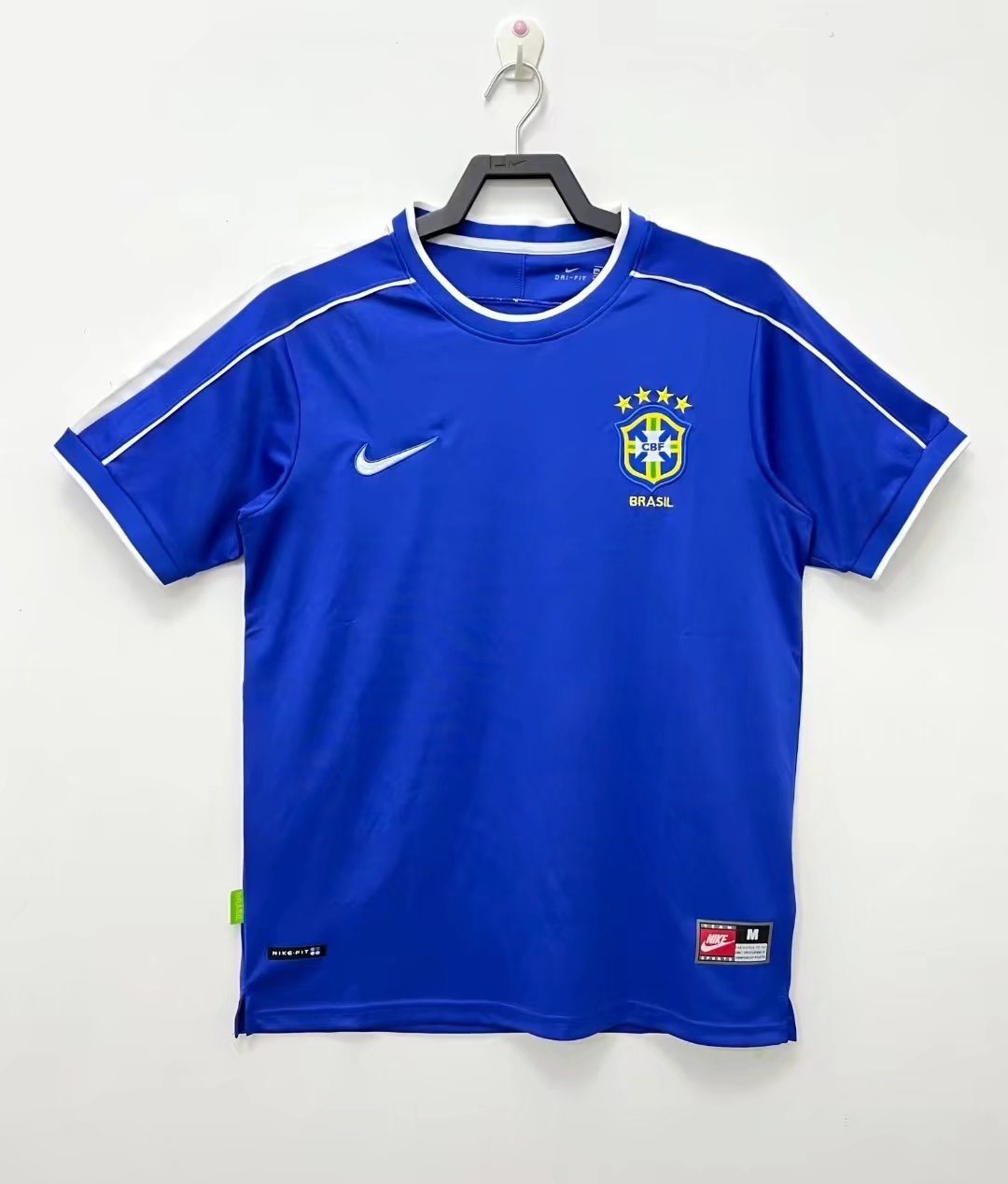 1998 Brazil Away Retro Jersey 1