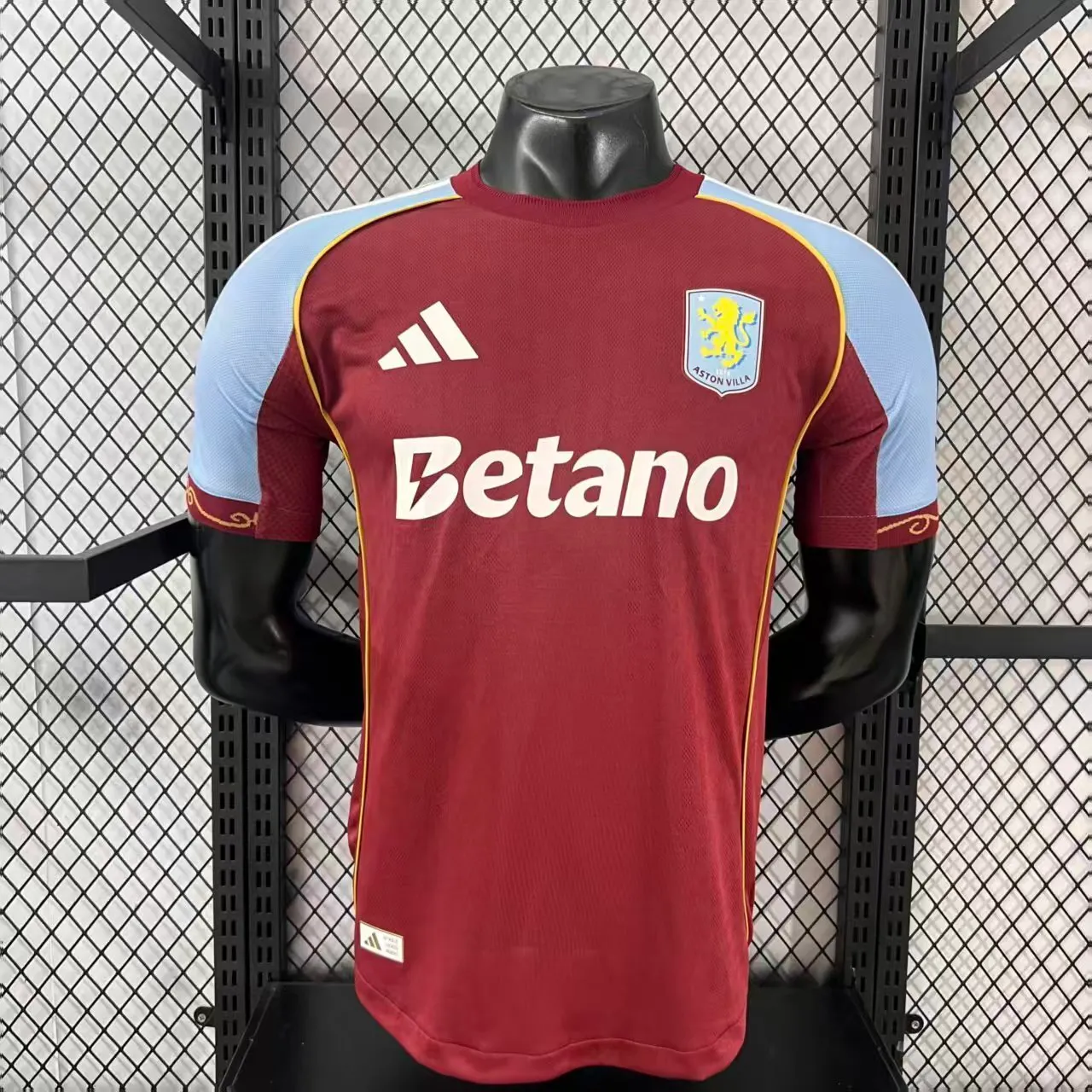 2025-26 Aston Villa Home Shirt – Player Version 1