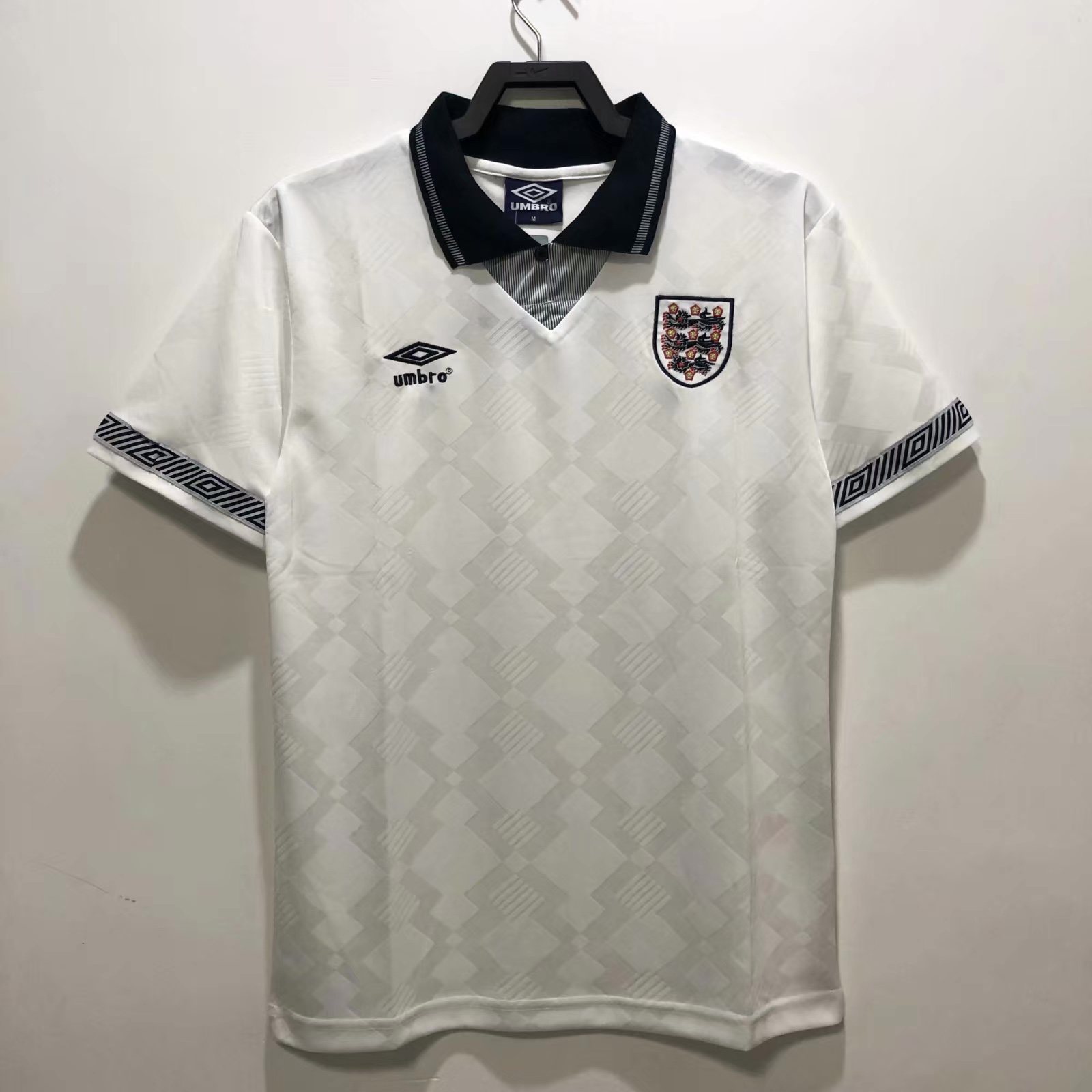 1990 England Home Retro Jersey 1