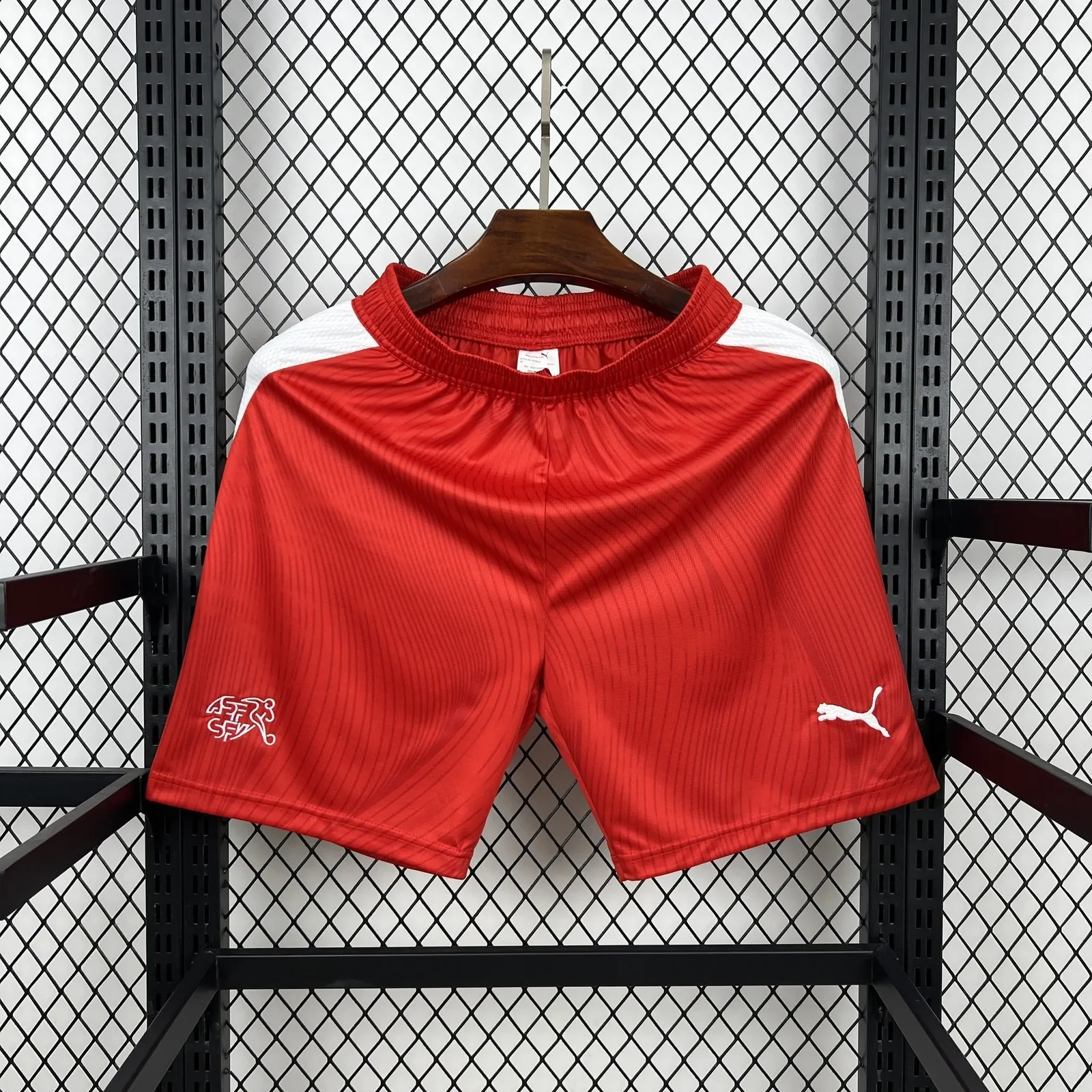 2026-27 Switzerland Home Shorts – Fan Version 1