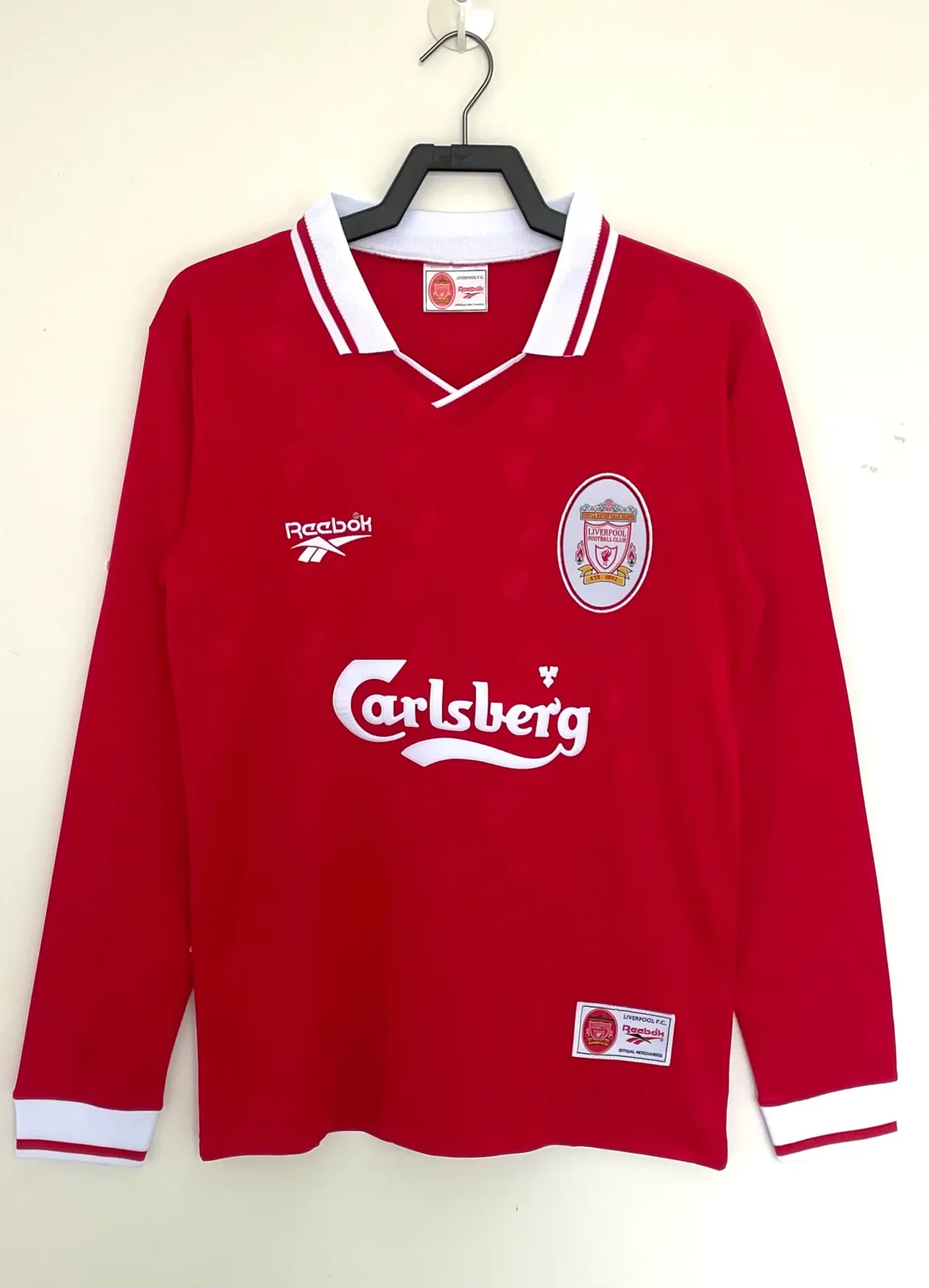 1996-97 Liverpool Home Long Sleeve Retro Shirt 1