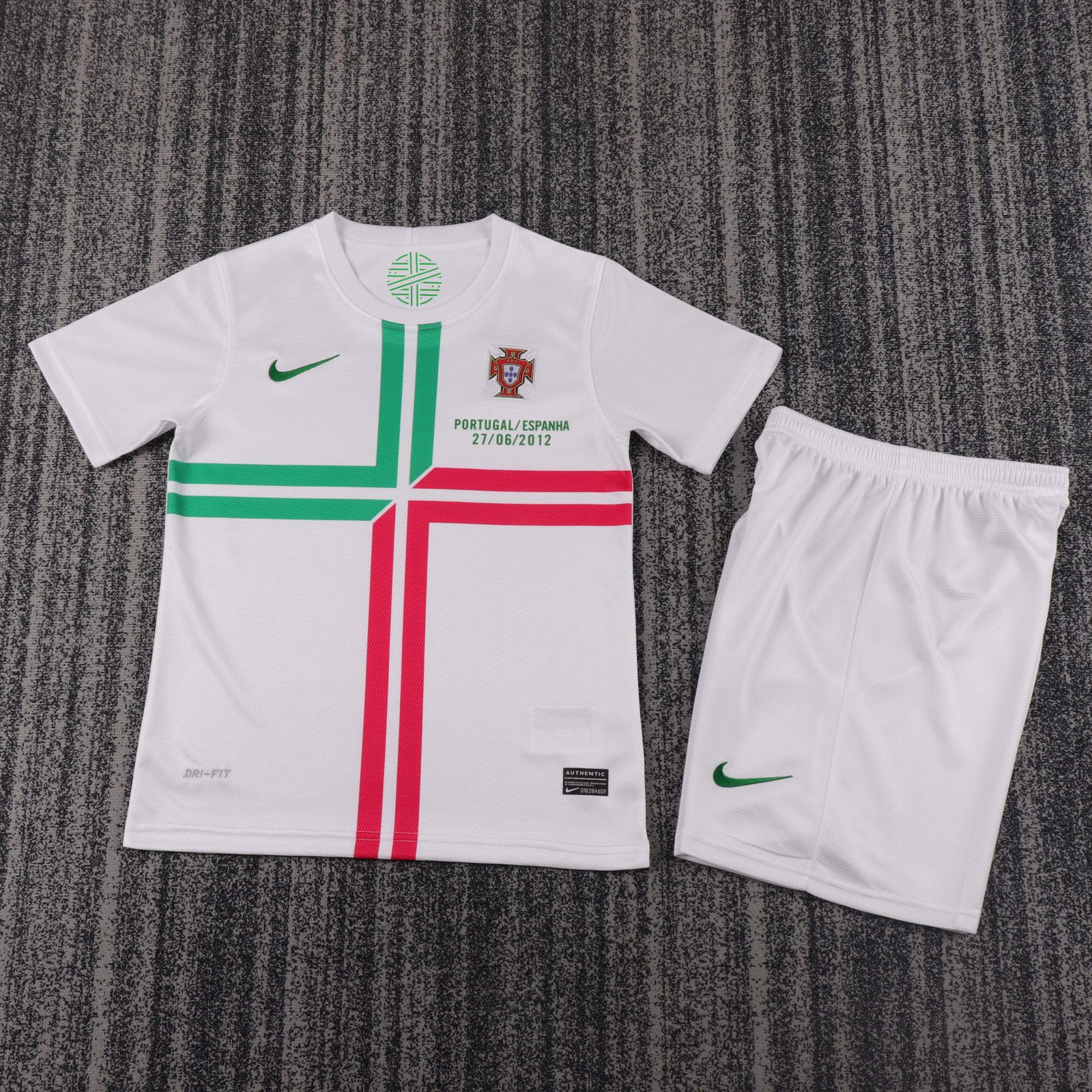 2012 Portugal Away Retro Shirt - Kids Sizing 1