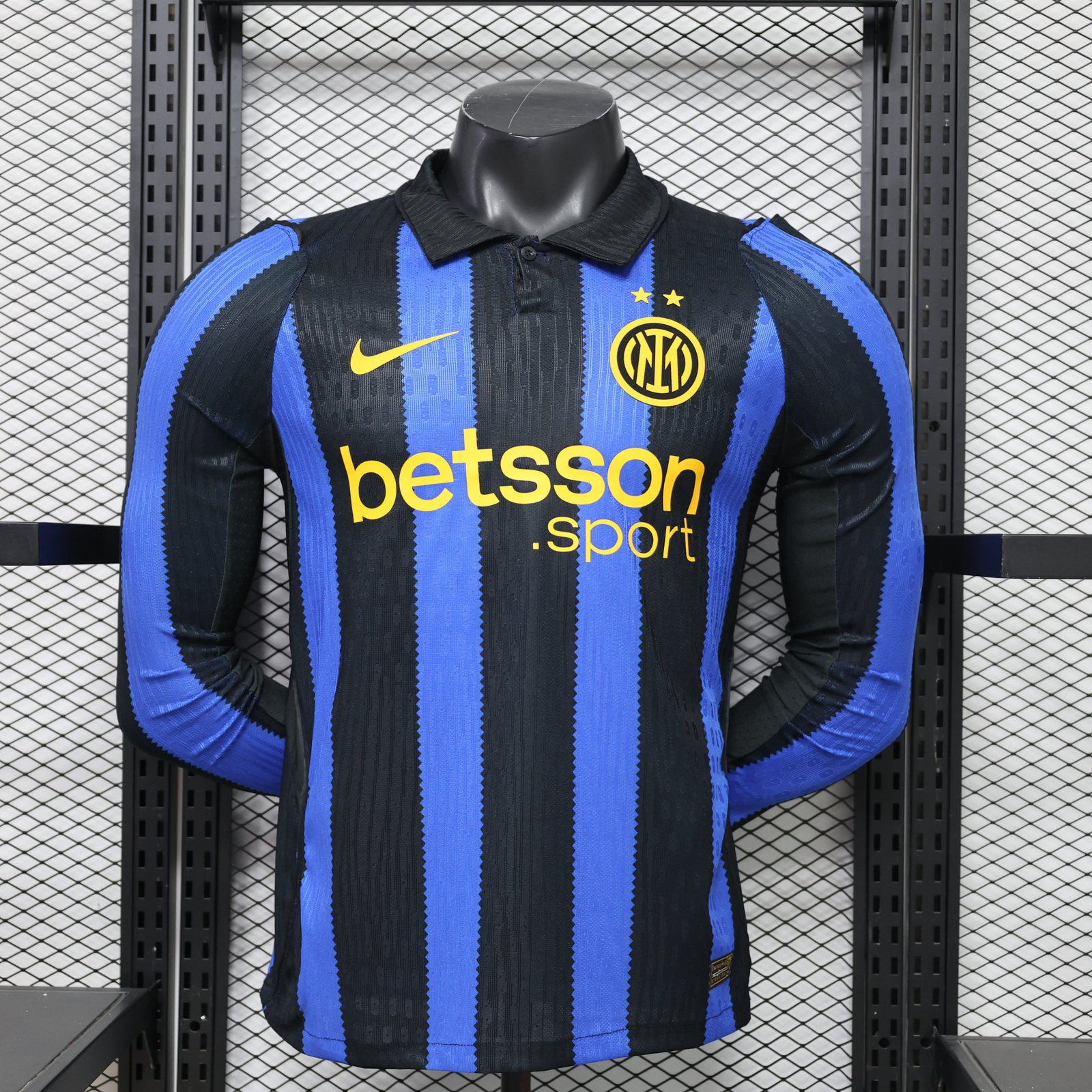 2026-27 Inter Milan Home Long-Sleeve Jersey – Player Version 1