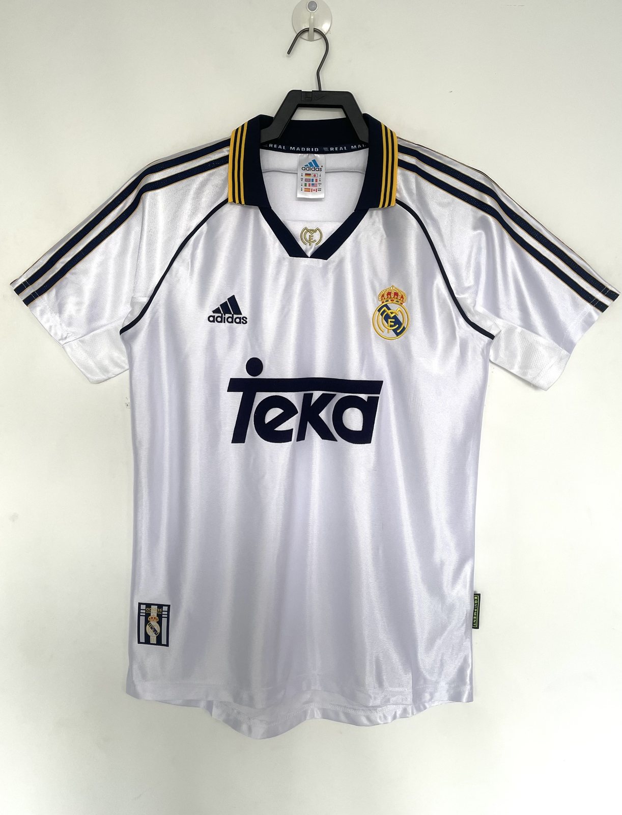 1998-00 Real Madrid Home Retro Jersey
