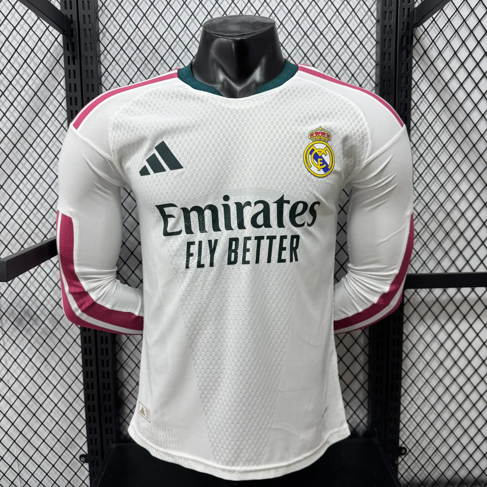 2026-27 Real Madrid Home Long-Sleeve Jersey - Player Version 1