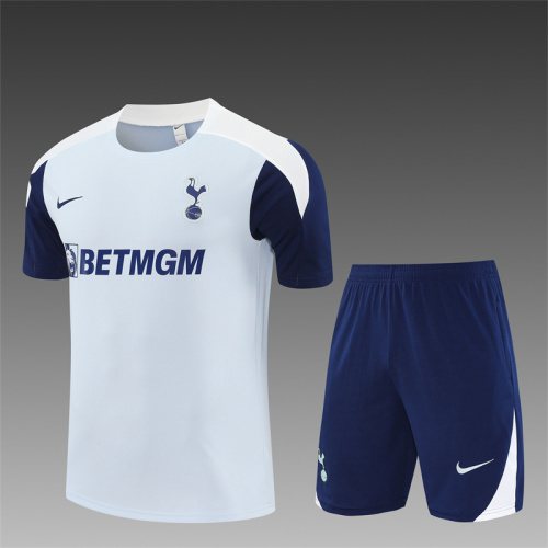 2025-26 Tottenham Hotspur grey short-sleeved training jersey 1