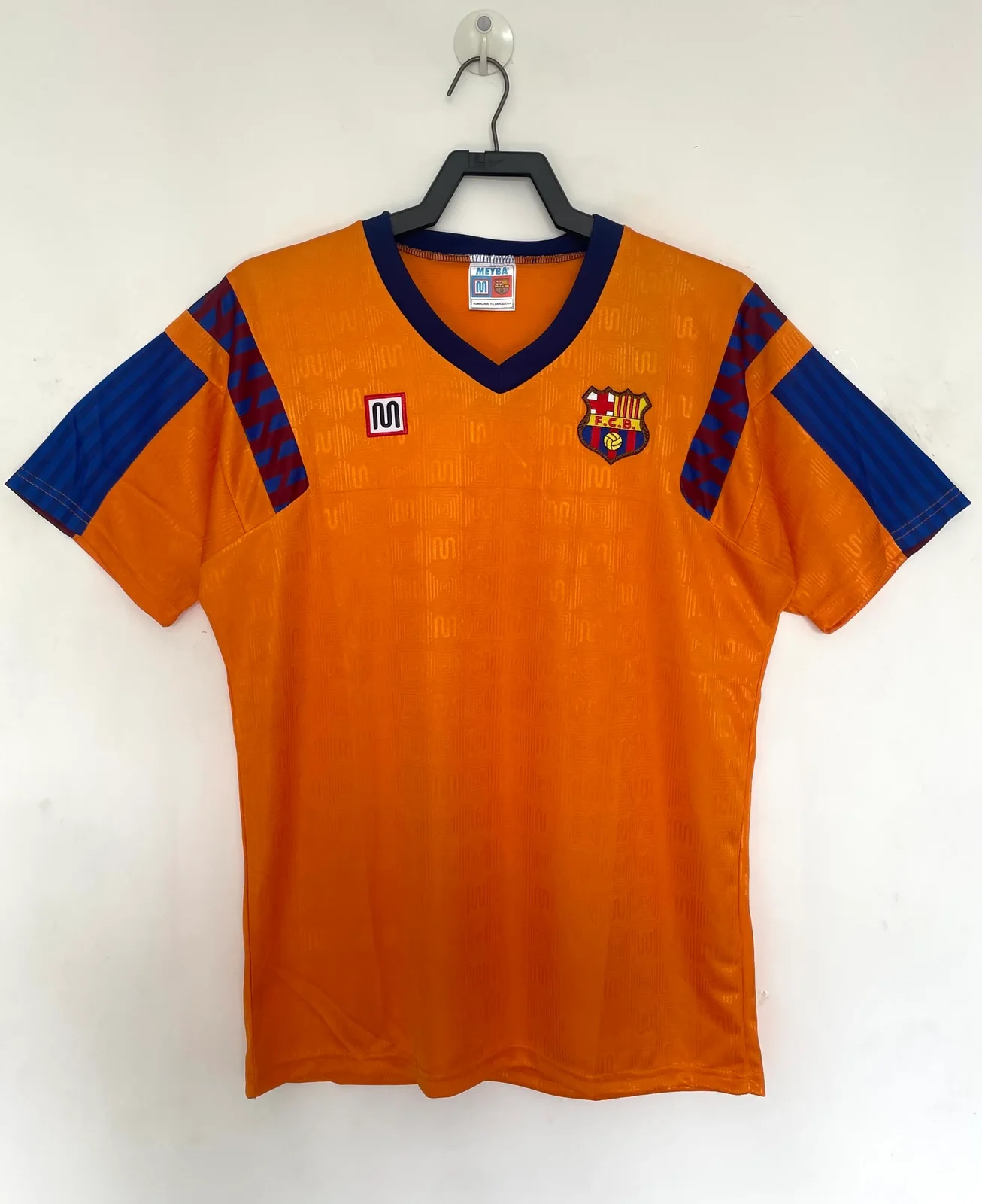 1989–92 Barcelona Away Retro Jersey 1