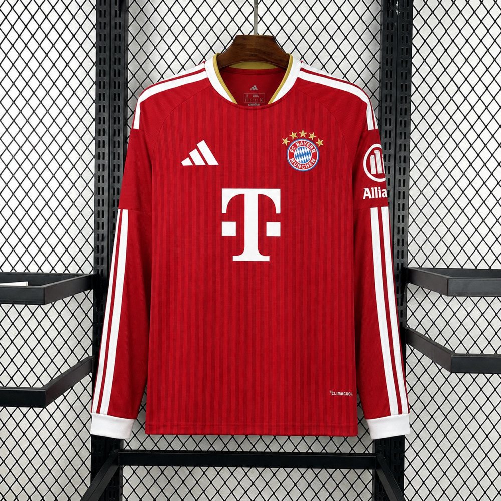 2026-27 Bayern Munich Home Long-Sleeve Jersey - Fan Edition 1
