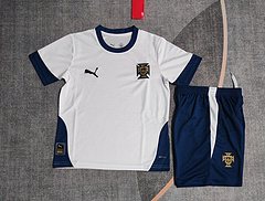 2025-26 Portugal White Training Jersey - Kids 1