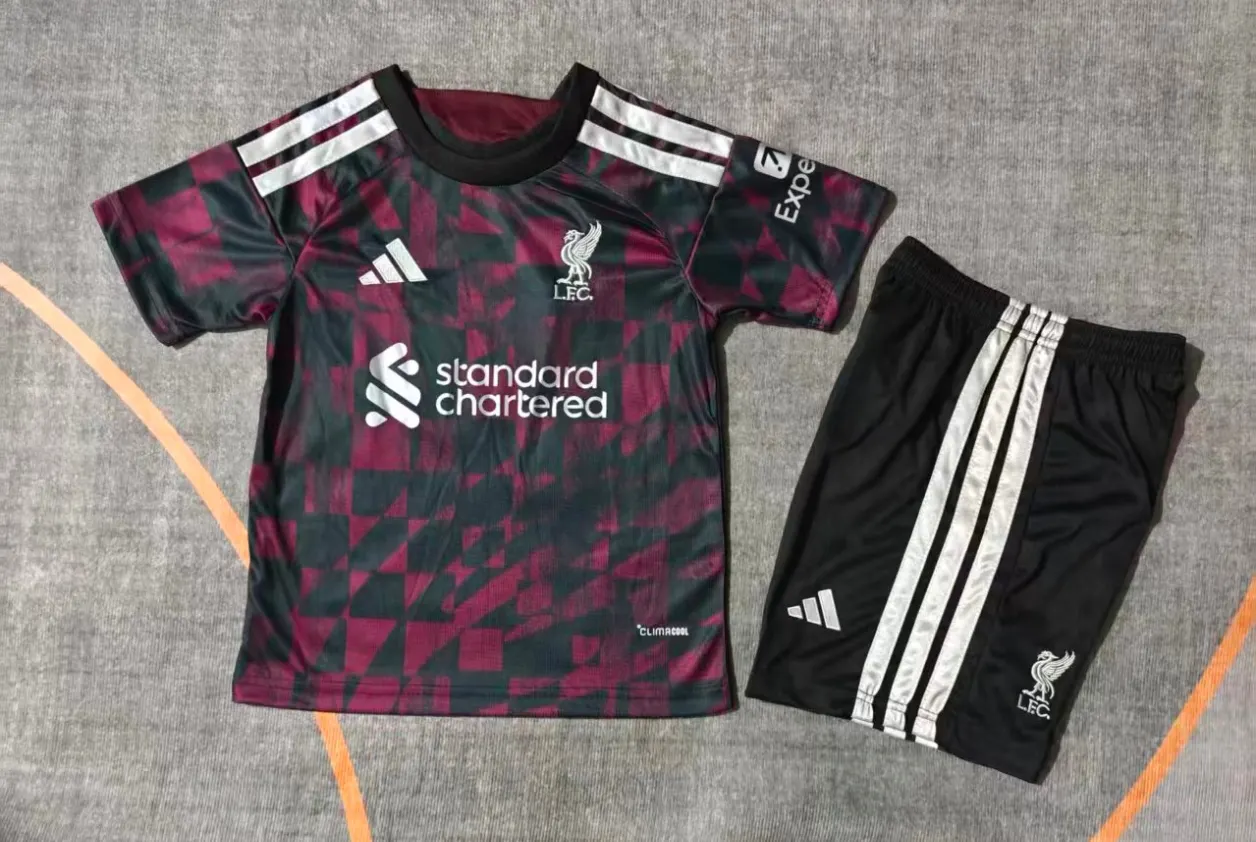2026-27 Liverpool Second Away Kit - Kids 1