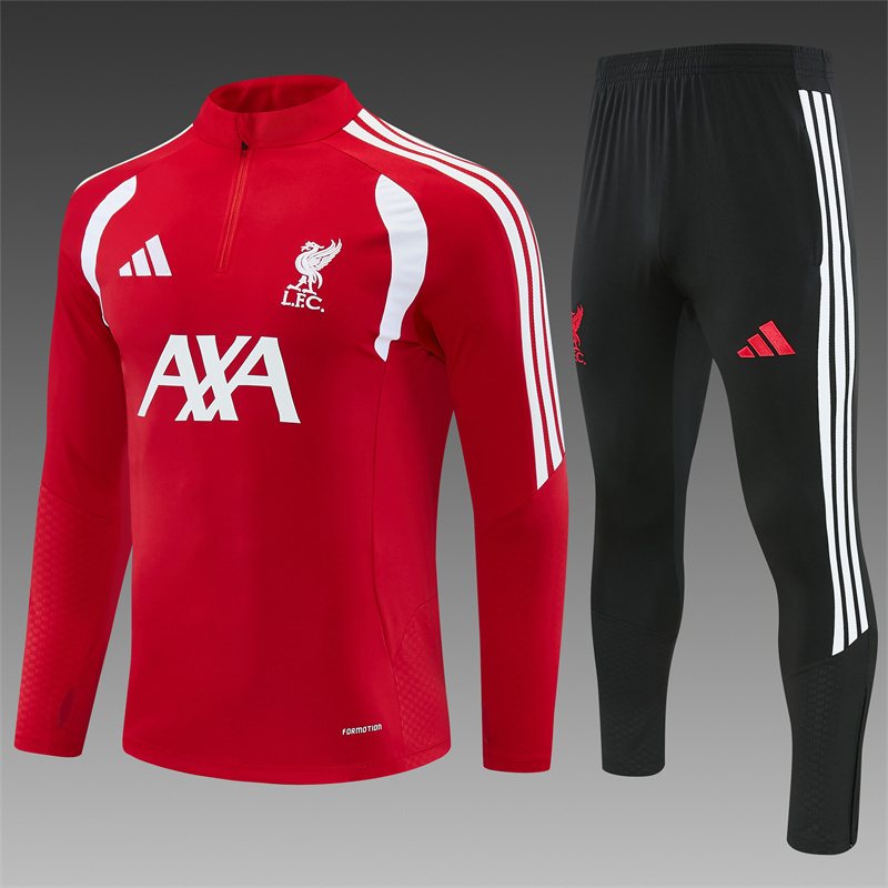 2026-27 Liverpool Red Half-Zip Training Kit 1