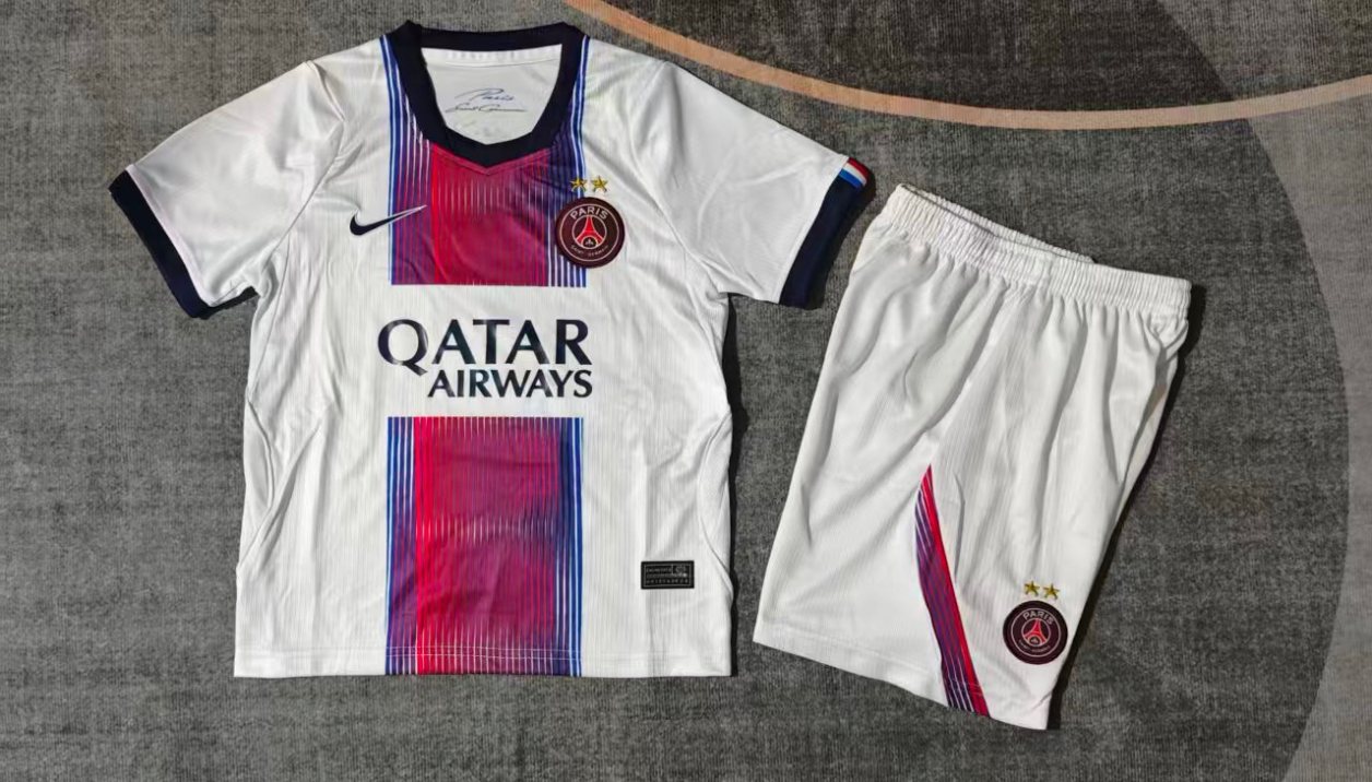 2026-27 Paris Saint-Germain Away Kit (Double Stars) – Kids' 1