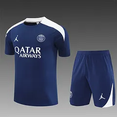 2025-26 Paris Royal Blue Short Sleeve Training Jersey 1