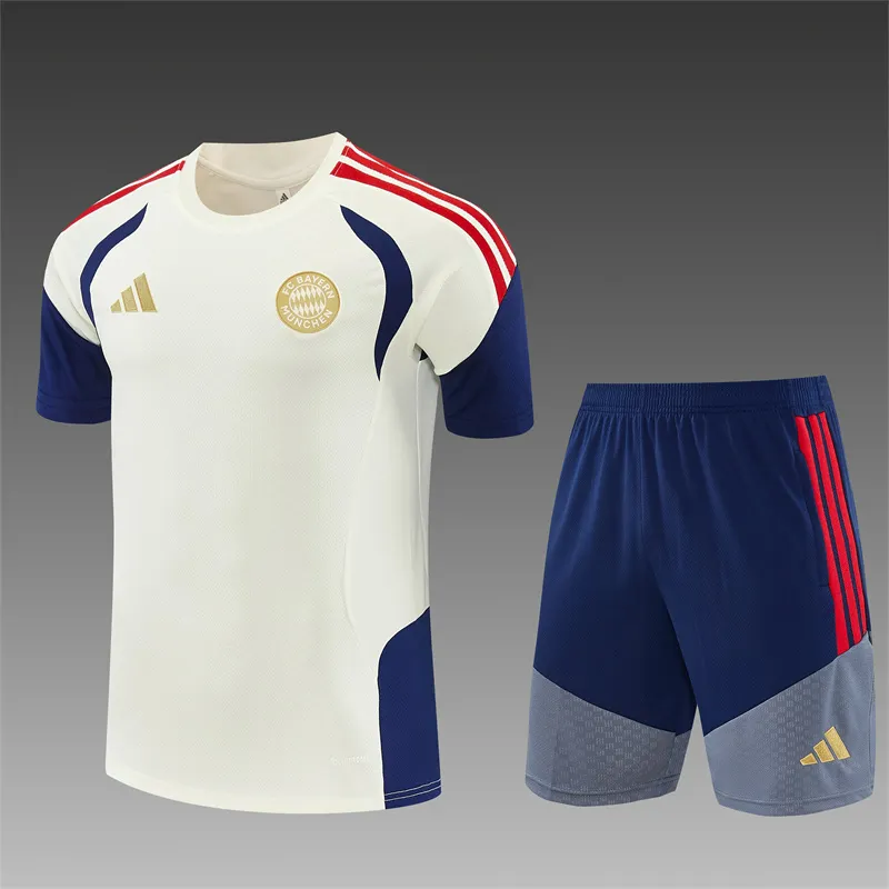 2026-27 Bayern Munich Beige Short-Sleeve Training Jersey 1