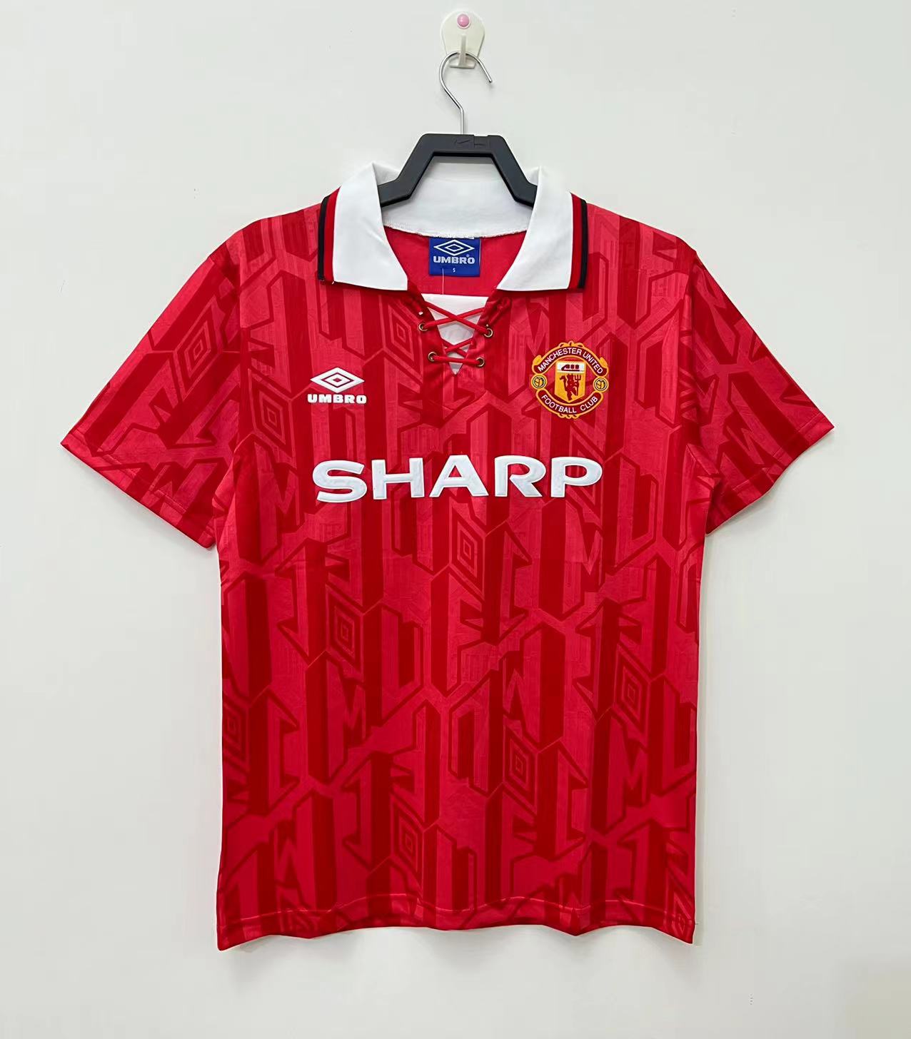 1992-94 Manchester United home retro jersey 1
